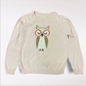 OSHKOSH | Girls Pink Owl Sweater